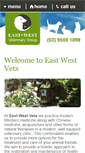 Mobile Screenshot of eastwestvet.com.au